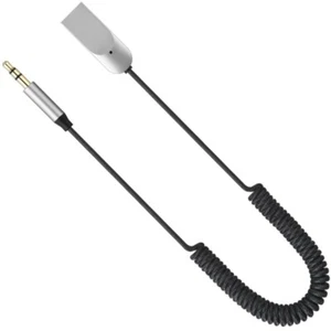 USB to 3.5mm Adapters For Vehicle Radio Stereo System Clear Voice Microphones - Afbeelding 1 van 8