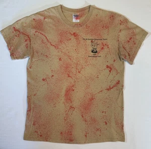 Gildan Zombie Response Team Hombres Camiseta Mediana Algodón Preencogido Halloween Tostado - Imagen 1 de 12
