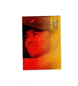 Tiger Woods 2021 Skybox Metal Universe Champions Intimidation Nation IN-25 - Zdjęcie 1 z 2