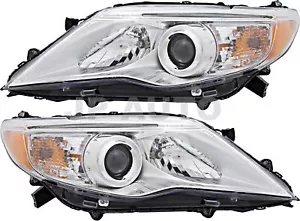 For 2011-2012 Toyota Avalon Headlight Halogen Set Driver and Passenger Side - Picture 1 of 11