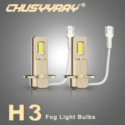 For Mazda Protege5 2002-2003 Bright H3 LED Fog Light 110W Car Driving Light - Image 1 of 4