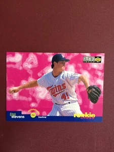 1995 Collector's Choice Minnesota Twins Baseball Card #24 Dave Stevens - Picture 1 of 2