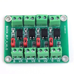 PC817, 4 Channel Optocoupler Breakout for Arduino OptoIsolator Optocoupler St - Picture 1 of 7