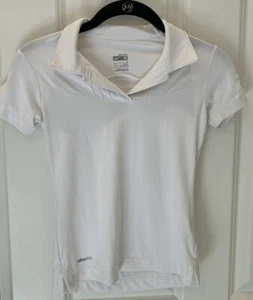 Nike Fit Dry manga corta top talla S blanco - Imagen 1 de 6