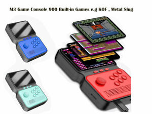 4 COLORS GAME BOX M3 HD LCD COLOR SCREEN, 900  BUILT IN GAMES Boy Retro Gift