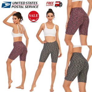 Lady Butt Lifting Anti Cellulite Leggings High Waisted Yoga Pants Tummy Shorts - Picture 1 of 14