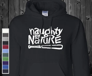 Naughty By Nature Hoodie Sweatshirt Old School Hip Hop Rap Musik S-5XL Pullover - Bild 1 von 12