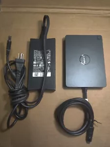 Estación de acoplamiento Dell WD15 K17A USB-C K17A001 Dock CON adaptador de CA Dell 130 W - Imagen 1 de 2
