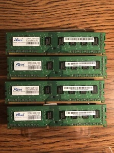 Asint DDRIII 2GB 1333 Laptop Memory SSZ3128M8-EDJ1D 8GB total (4x2GB) - Picture 1 of 2