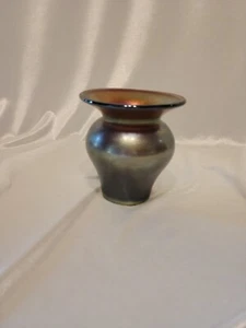 Imperial Art Glasvase signiert - Bild 1 von 3