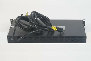 PRISTINE APC AP7750A Automatic Transfer Switch 10 Outlet 120V 12A 50/60Hz 12 Amp - Picture 1 of 11