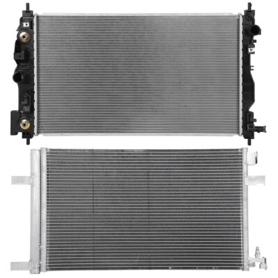 Комплект охлаждения радиатора и конденсатора для 2014-2020 Chevrolet Impala 3,6 л 3564 см3 V6 - Изображение 1 из 4