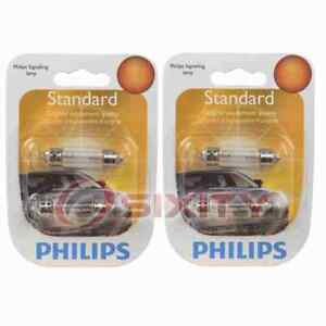 2 pc Philips Interior Door Light Bulbs for Audi A8 A8 Quattro S8 1997-2003 gr