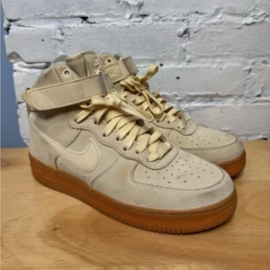 Men's Nike AF1 Air Force 1 High 07 LV8 AA1118-100 Suede Muslin - SIZE 8 - Picture 1 of 11