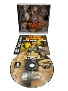 Tomb Raider The Last Revelation PS1 PlayStation Complete CIB Tested Clean Disc - Picture 1 of 3