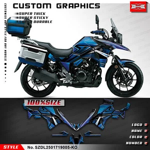 Kungfu Graphics Sticker Set Decals for SUZUKI DL250 V-Strom 2017-2024 - Foto 1 di 8