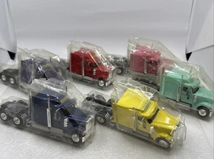 Lot Of 6 Different Colored Winross Parry Trucking Tractor Trailer Cabs USA - Picture 1 of 23