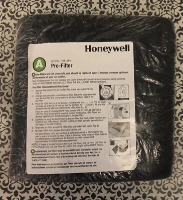 Prefiltro Honeywell HRF-AP1 “A” NUEVA CAJA ABIERTA Envío Gratis Foto 1 de 2