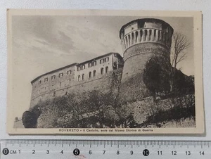 I120482 Cartolina - Trento - Rovereto - Il Castello museo storico di guerra 1921 - Picture 1 of 2