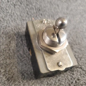 Interruptor de palanca Arrow & Hart vintage 3/4 HP 7A 250 V o 14A 125 V DPDT industrial  - Imagen 1 de 16