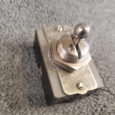 Interruptor de palanca Arrow & Hart vintage 3/4 HP 7A 250 V o 14A 125 V DPDT industrial  Foto 1 de 4