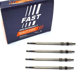 4x FAST Glow Plug For Opel Alfa Fiat Saab Lancia 1.9 2.4 JTD JTDM CDTI - Picture 1 of 6