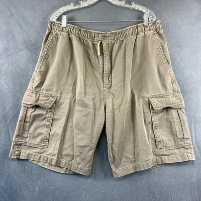 Corto cargo caqui cintura elástica deportivo Ocean Pacific OP vintage para hombre XL cordón Foto 1 de 4