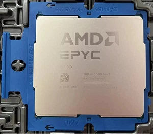 Processeur AMD EPYC TURIN ZEN5 9755 128 cœurs 2,7 GHz sp5 CPU 100-000001443 - Photo 1/3