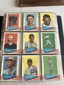 1961 Fleer Baseball Complete Set * NM Clean Looking Set In Original Old Sheet - Picture 1 of 23