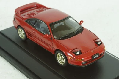 Toyota MR2 MR-2 SW20 1989, rojo, 266, Ebbro 1:43 Foto 1 de 4