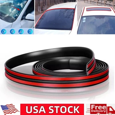 30MMx5m Rubber Seal Strip Car Roof Windshield Trim Edge Molding Protector Guard - Image 1 of 4