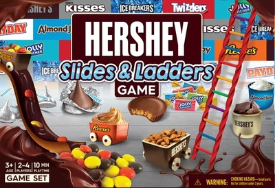 MasterPieces - Hershey's - Juego de mesa Toboganes y escaleras Foto 1 de 4