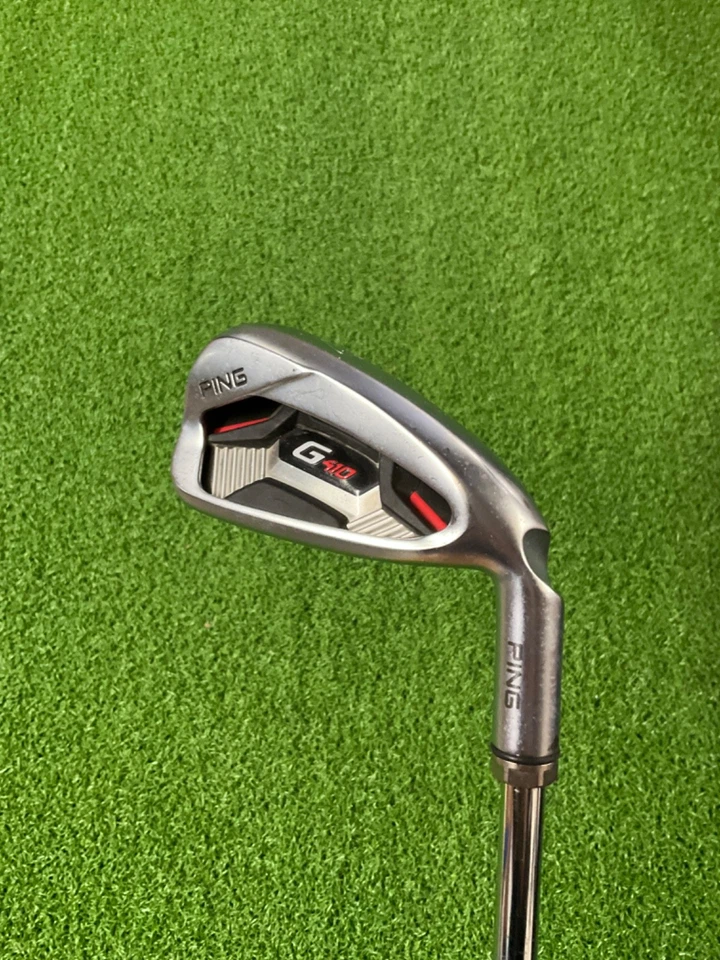 "Ping G410 7 hierro demo montaje punto verde KBS 130 Tour 130 extra rígido diestro 37,5""" Foto 1 de 4