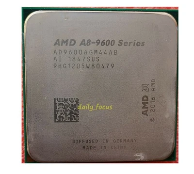AMD A8-9600 AD9600AGGM44AB 3.1 GHz Quad-core 2M 65W Socket AM4 CPU Processor - Image 1 of 4