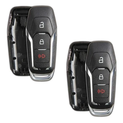 2 For 2016 Lincoln MKX Replacement Remote Fob Shell Case Pad Uncut Key Blade 3b - Image 1 of 2
