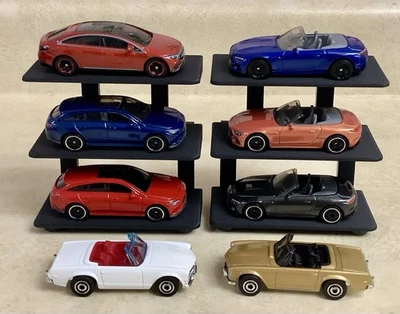 Lote 8 Matchbox Coleccionistas Mercedes Benz EQS 230 SL CLA Freno de Disparo AMG SL 63 Foto 1 de 2