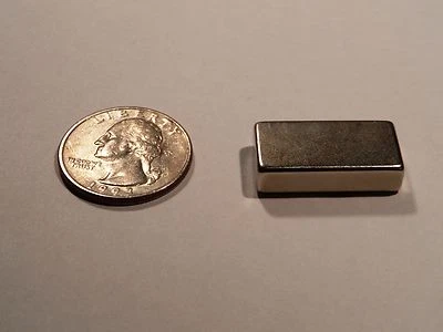 MAGNETIC WATER TECHNOLOGY Brand New Neodymium Magnets N52 Grade 1" x 1/2" x 1/4" Very Powerful Blocks
