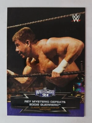 2015 WWE Road to Wrestlemania Classic Matches #19 REY MYSTERIO DEF. EDDIE - Image 1 of 2