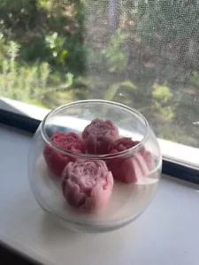 Peony Flower Shape Candles Soy Wax Decorative Candle for Bedroom Home homemade - Picture 1 of 1