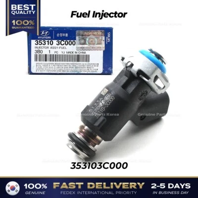 ⭐Genuino⭐ Inyector de combustible 353103C000 para Hyundai Azera Sonata Kia Amanti Foto 1 de 4