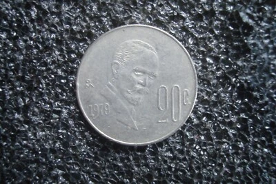 México 20 Centavos 1979 - Francisco I. Madero México - Moneda Mundial Foto 1 de 2