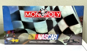 NASCAR MONOPOLY OFFICIAL COLLECTORS EDITION BOARD GAME W/ TOKENS FACTORY SEALED! - Picture 1 of 6