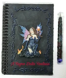 FAIRY ELFEN FEES FATA FATINA HADAS FAIRIES NOTEBOOK DIARIO MAGICO NO LES ALPES - Picture 1 of 1