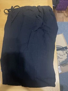 linen pants Black medium - Picture 1 of 4