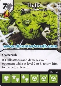 Hulk Gamma Powered #48 - Age of Ultron - Marvel Dice Masters - Picture 1 of 1