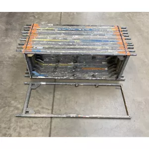 Stahl Vertikalrahmen 2,00 x 0,73 m klein Keil gebr.Layher/Assco - Bild 1 von 1