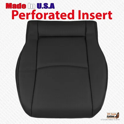 2001 to 2005 Mercedes Benz C230 C240 C320 Passenger Bottom Leather Cover Black - Imagem 1 de 4