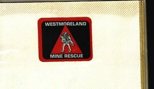 SCHÖNE MINENRETTUNG WESTMORLAND KOHLE CO KOHLEBERGBAU AUFKLEBER # 89 - Bild 1 von 1