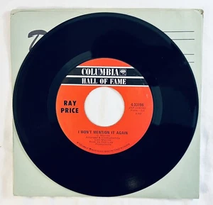 Ray Price (For The Good Times/I Won't Mention It Again) 7" [Columbia/Canadá] En muy buen estado - Imagen 1 de 12