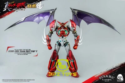 threezero 9" Getter Robot The Last Day Robo-Dou Shin Getter 1 Metallic 3Z0172-MT - Image 1 of 4